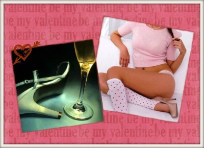 valentine collage